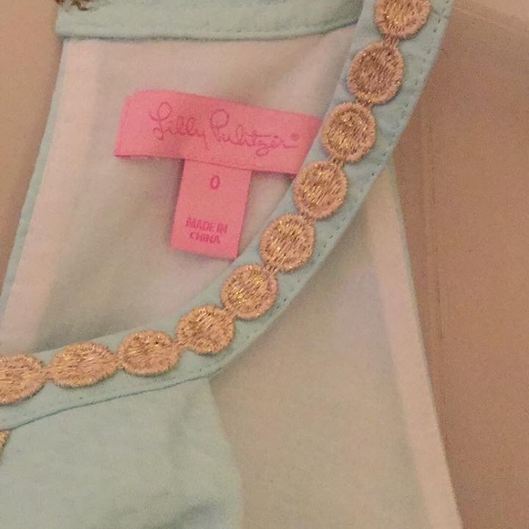 LILLY PULITZER PEARL LACE SHIFT DRESS/ LINED - Picture 2 of 6